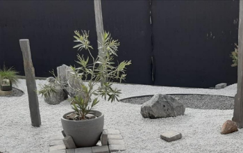 Gravier noir décoratif