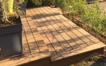 Terrasse massaranduba vue niveaux